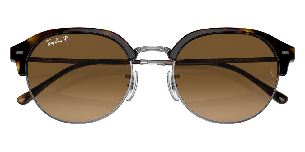 Ray-Ban® RB4429 RB4429 710/M2 55 Sunglasses - Gunmetal