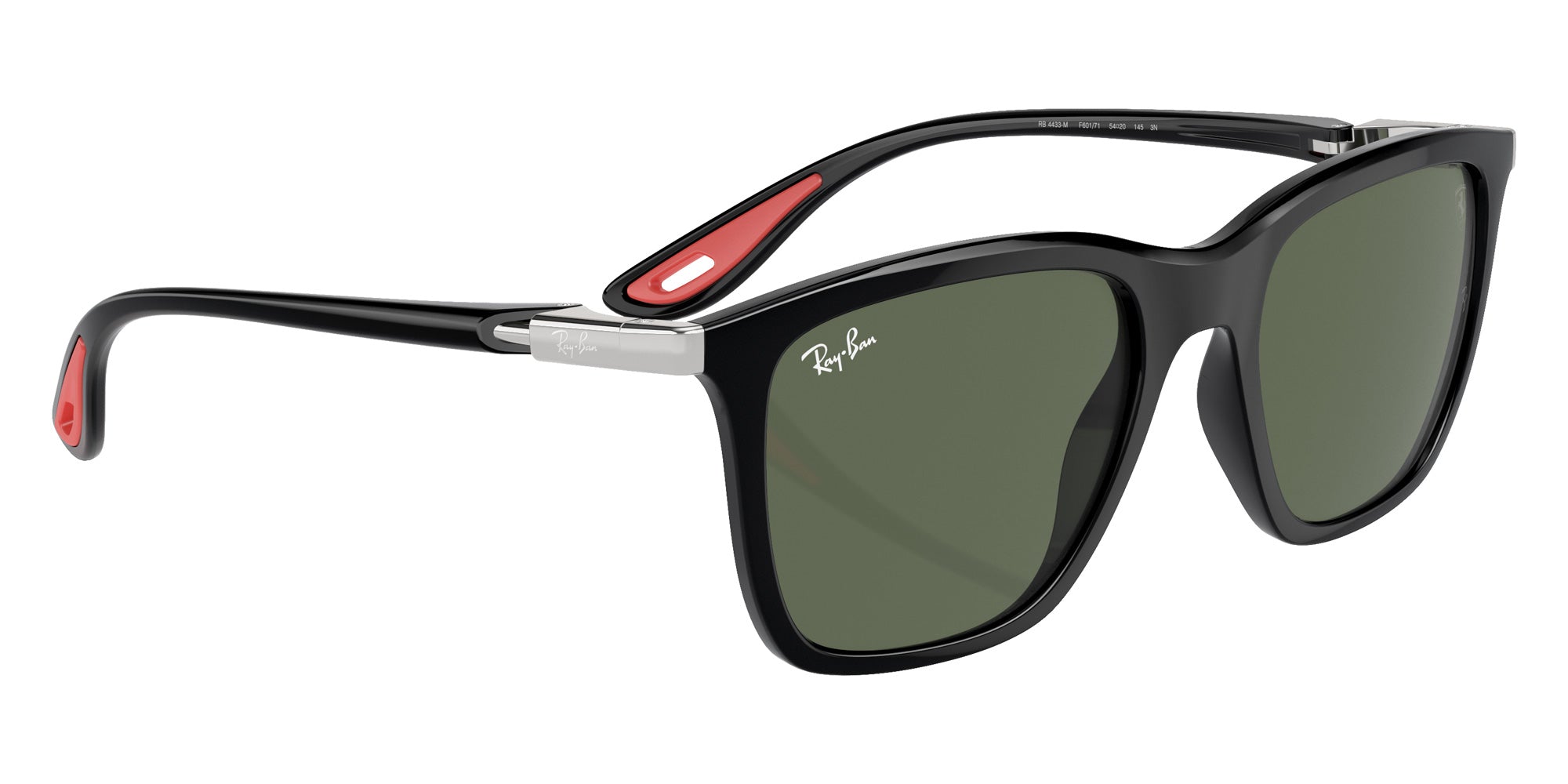 Ray-Ban® RB4433M RB4433M F60171 54 Sunglasses - Black