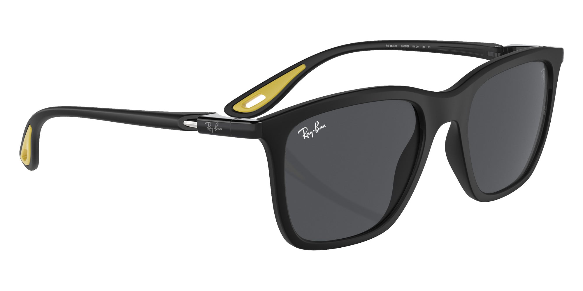 Ray-Ban® RB4433M RB4433M F60287 54 Sunglasses - Black