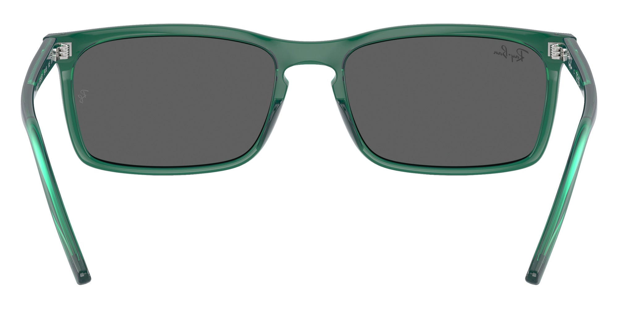 Ray-Ban® RB4435 RB4435 6615B1 59 Sunglasses - Transparent Green