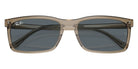 Ray-Ban® RB4435 RB4435 6765R5 56 Sunglasses - Transparent Brown