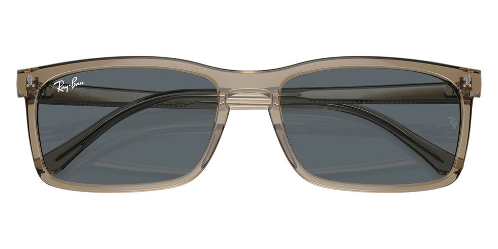 Ray-Ban® RB4435 RB4435 6765R5 56 Sunglasses - Transparent Brown