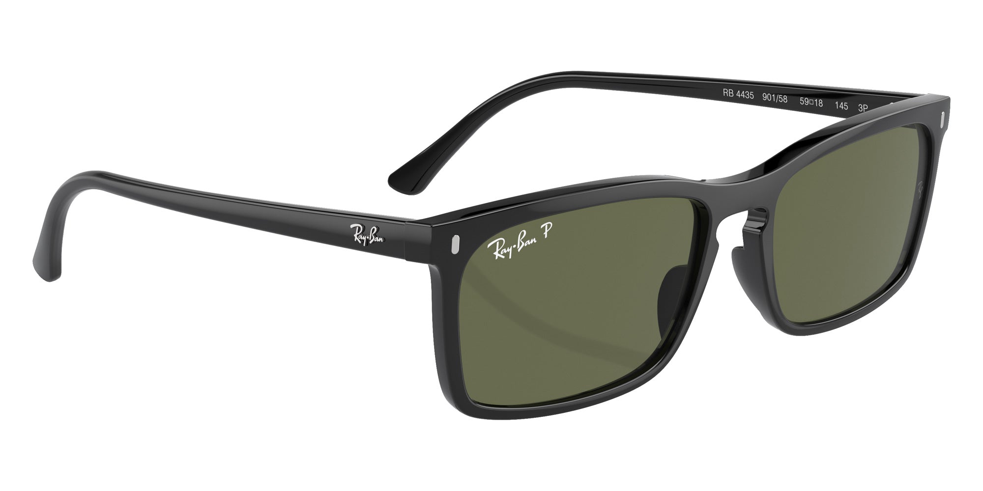 Ray-Ban® RB4435 RB4435 901/58 59 Sunglasses - Black
