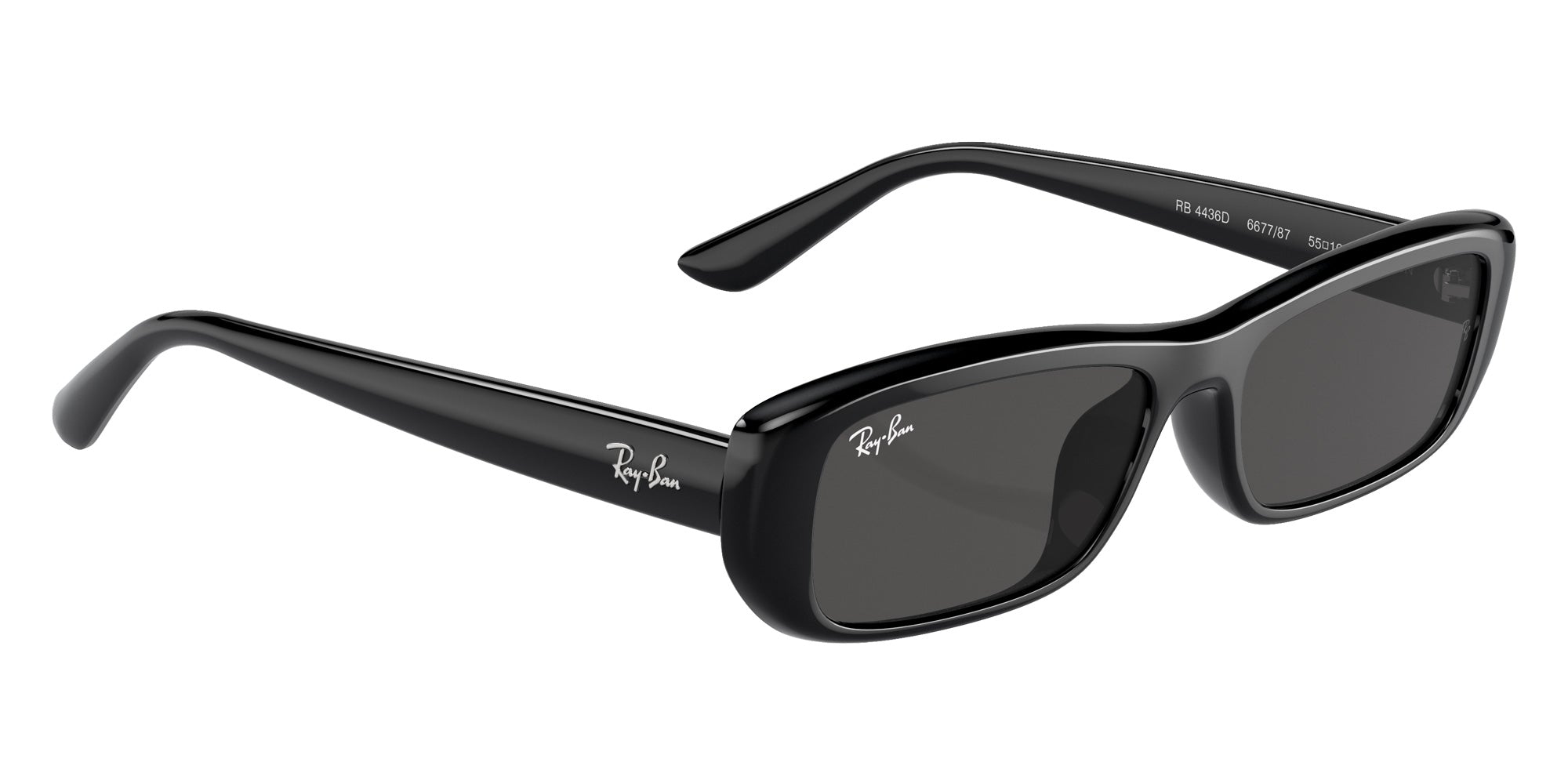 Ray-Ban® RB4436D RB4436D 667787 55 Sunglasses - Black
