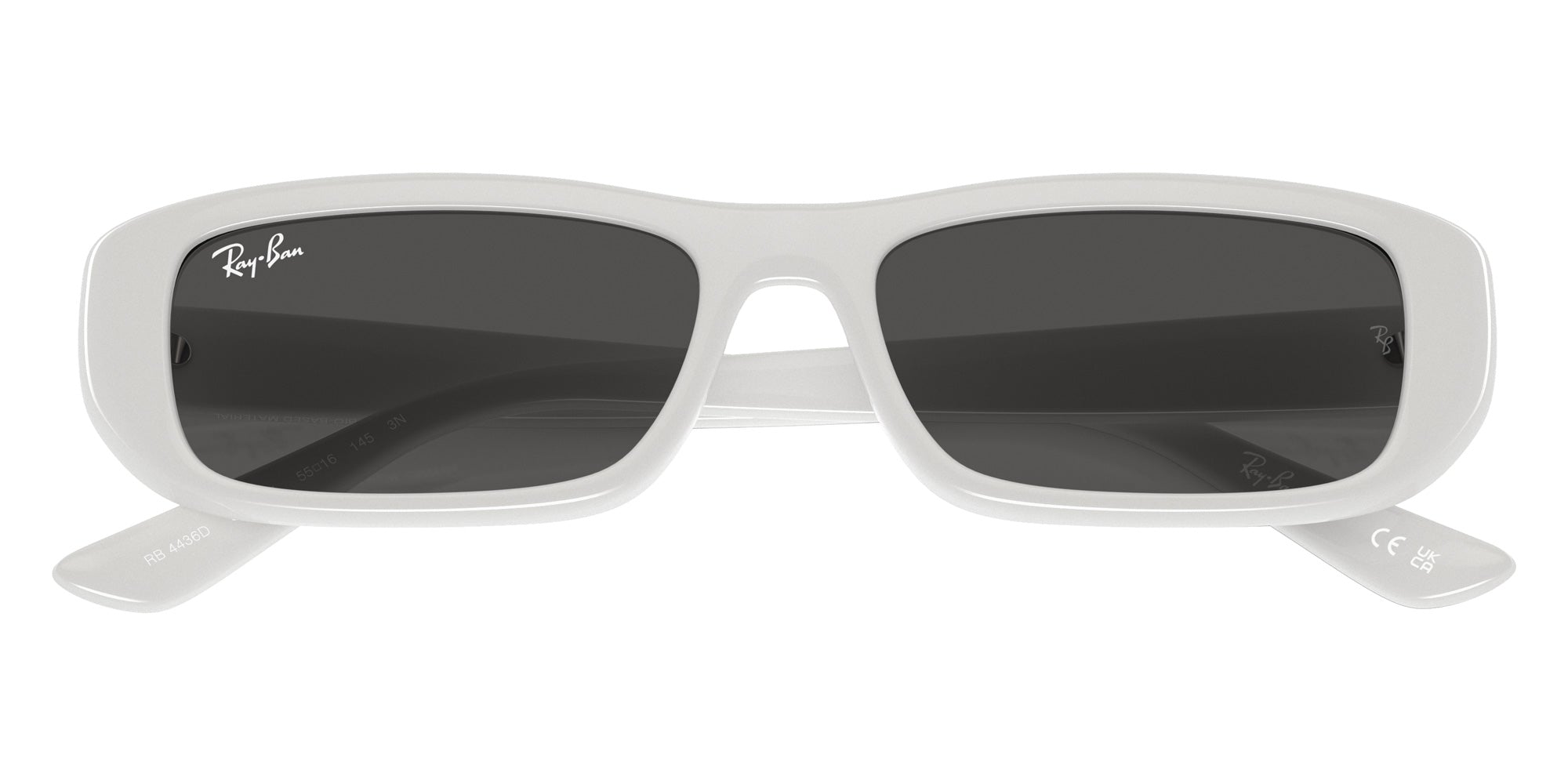 Ray-Ban® RB4436D RB4436D 677287 55 Sunglasses - White