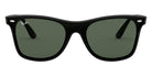 Ray-Ban® Blaze Wayfarer RB4440N RB4440N 6356X0 41 - Matte Transparent with Clear Gradient Blue Mirrored Red lenses Sunglasses