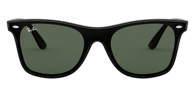 Ray-Ban® Blaze Wayfarer RB4440N RB4440N 6356X0 41 - Matte Transparent with Clear Gradient Blue Mirrored Red lenses Sunglasses