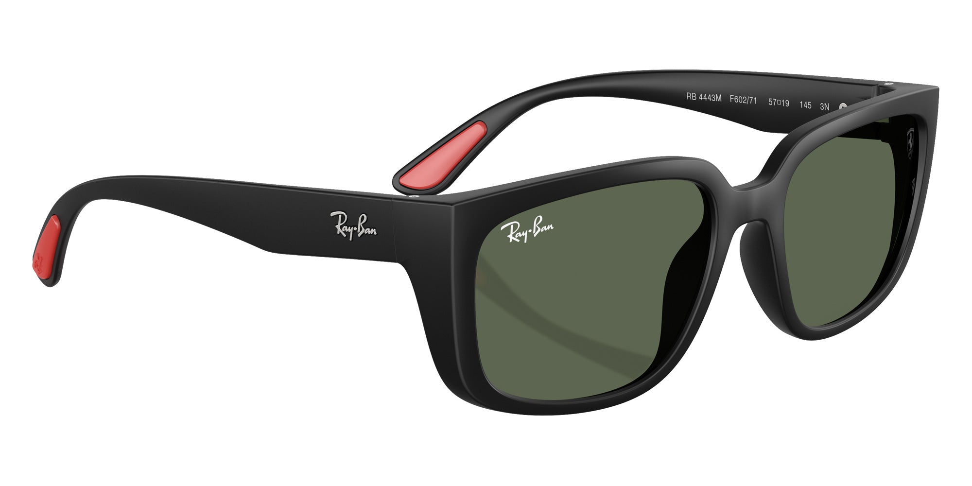 Ray-Ban® RB4443M RB4443M F60271 57 Sunglasses - Matte Black