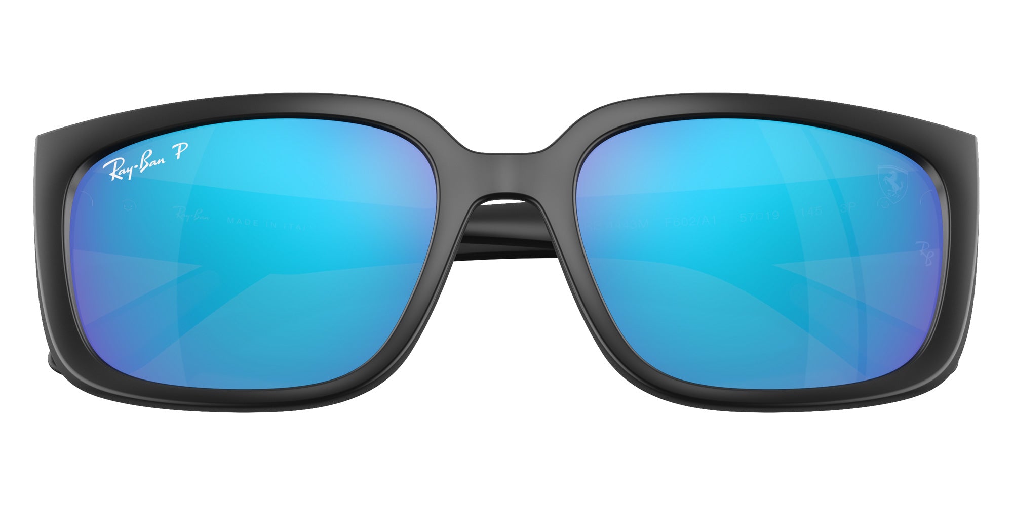 Ray-Ban® RB4443M RB4443M F602A1 57 Sunglasses - Matte Black