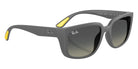 Ray-Ban® RB4443M RB4443M F60811 57 Sunglasses - Matte Gray