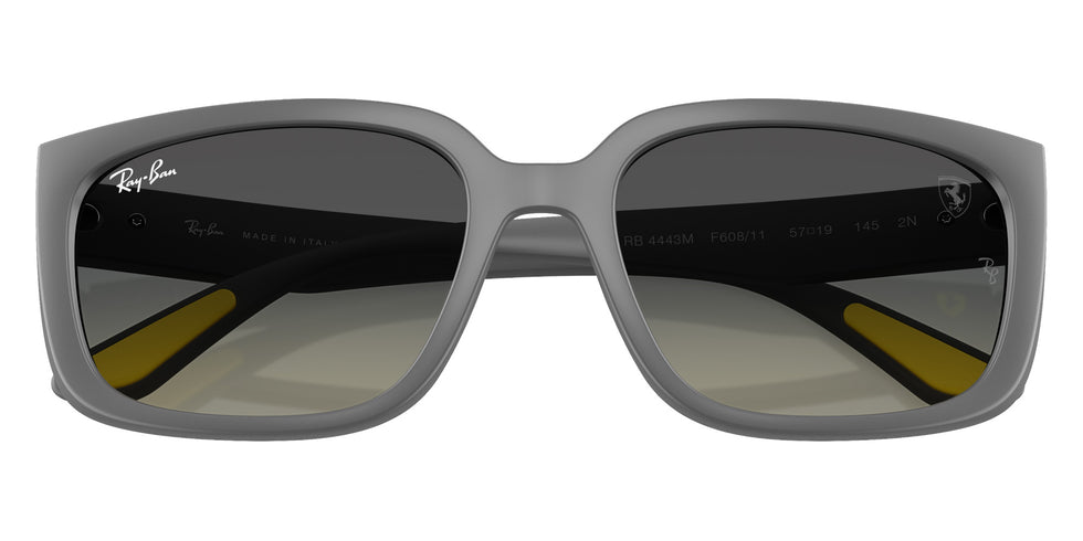 Ray-Ban® RB4443M RB4443M F60811 57 Sunglasses - Matte Gray