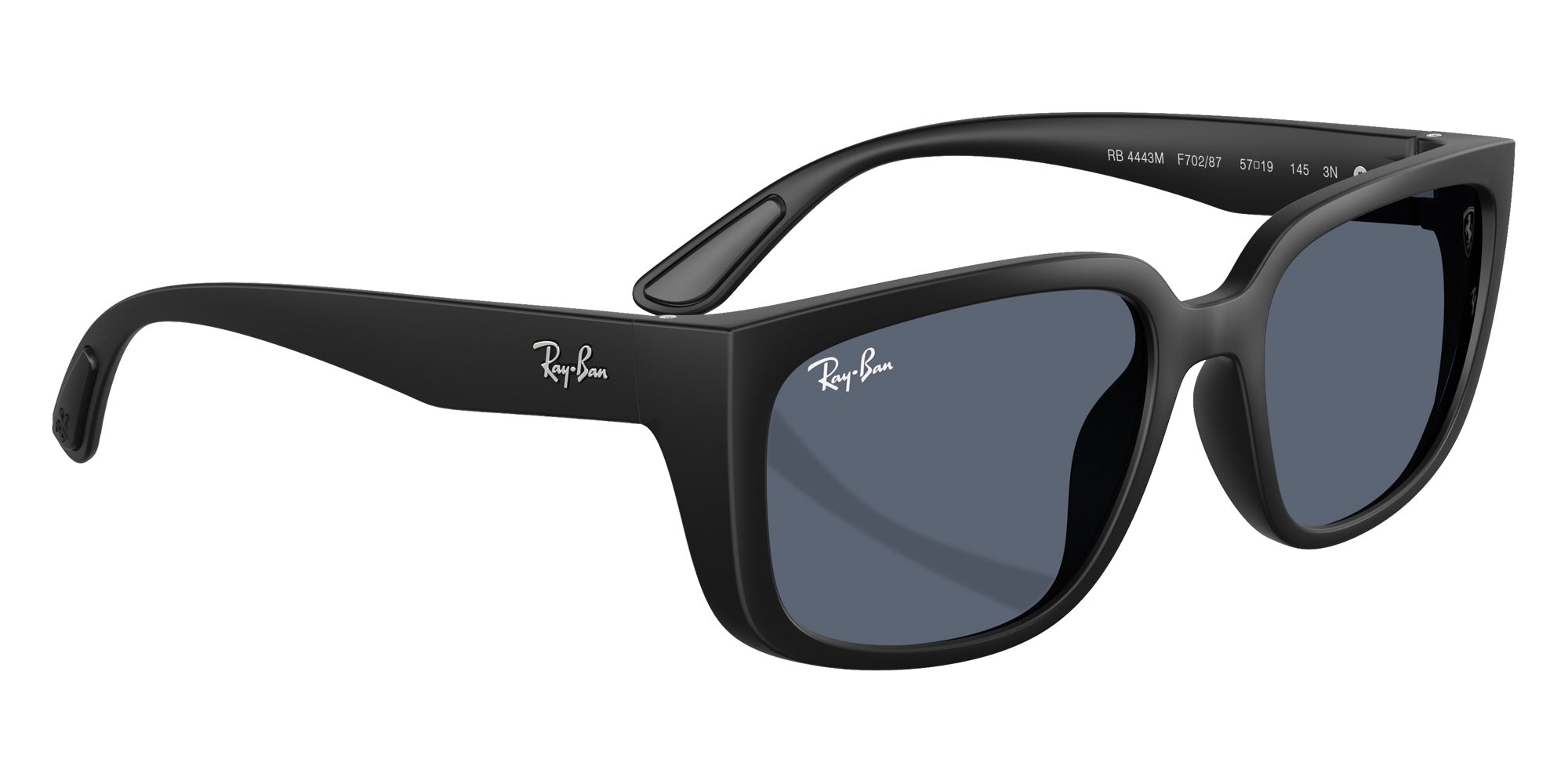 Ray-Ban® RB4443M RB4443M F70287 57 Sunglasses - Matte Black