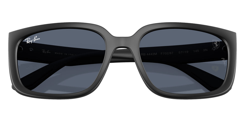 Ray-Ban® RB4443M RB4443M F70287 57 Sunglasses - Matte Black