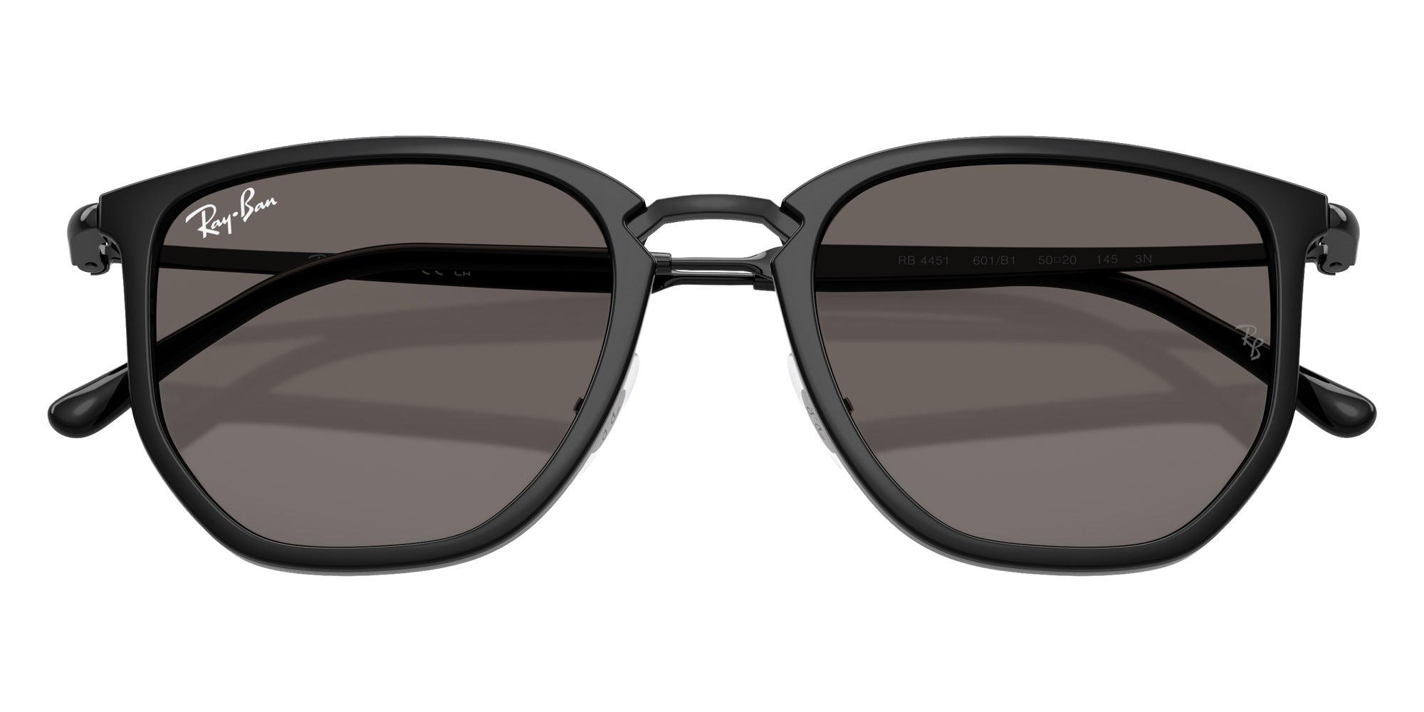Ray-Ban® RB4451 RB4451 601/B1 53 Sunglasses - Black