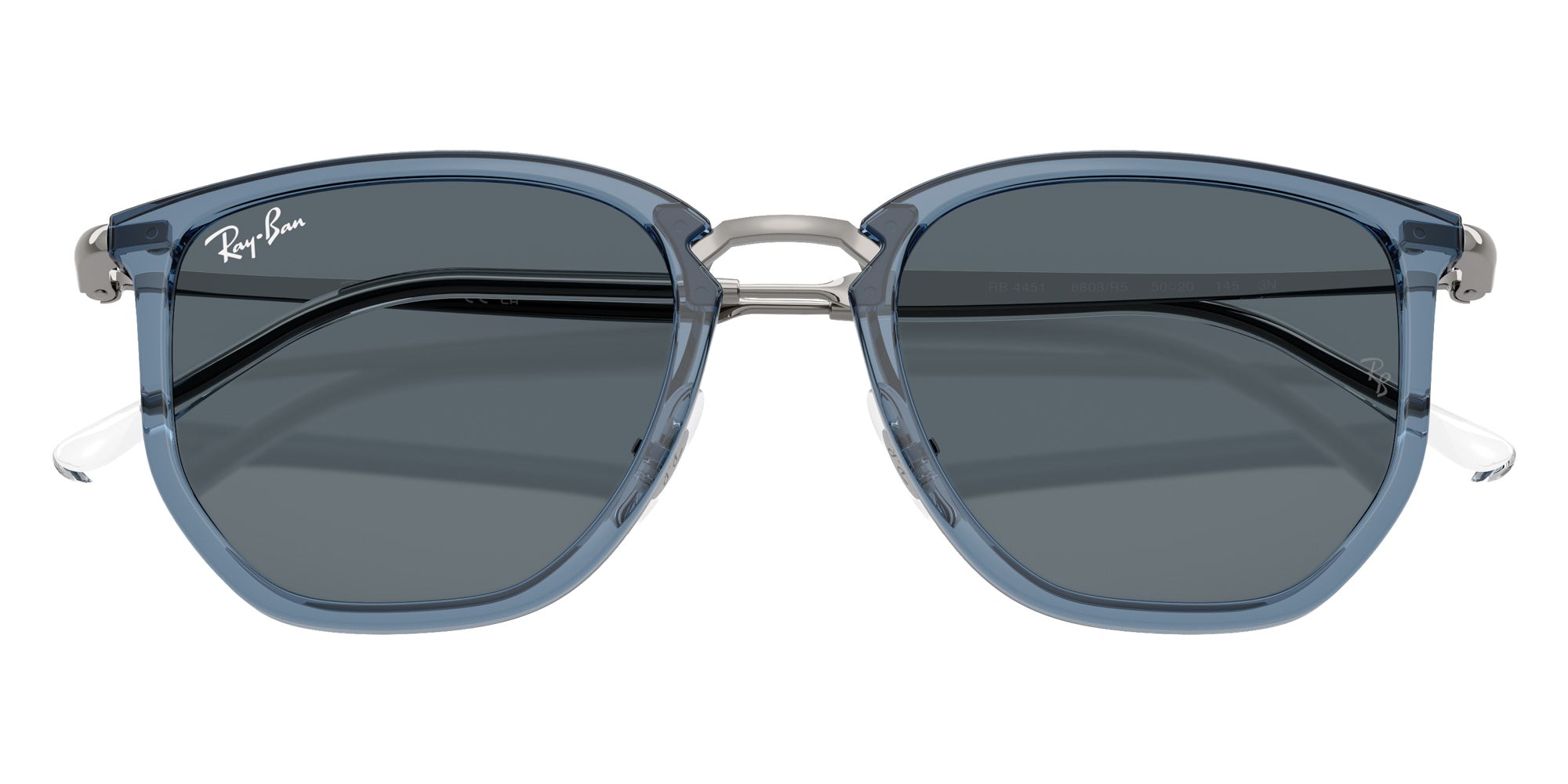 Ray-Ban® RB4451 RB4451 6803R5 53 Sunglasses - Gunmetal