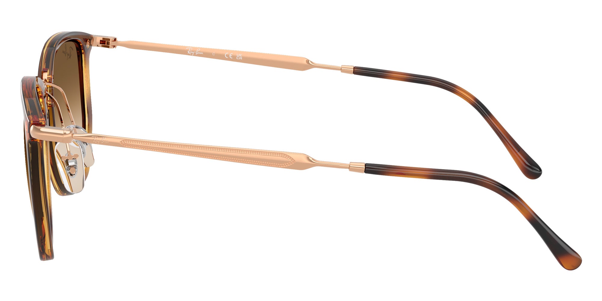 Ray-Ban® RB4451 RB4451 680451 53 Sunglasses - Rosegold