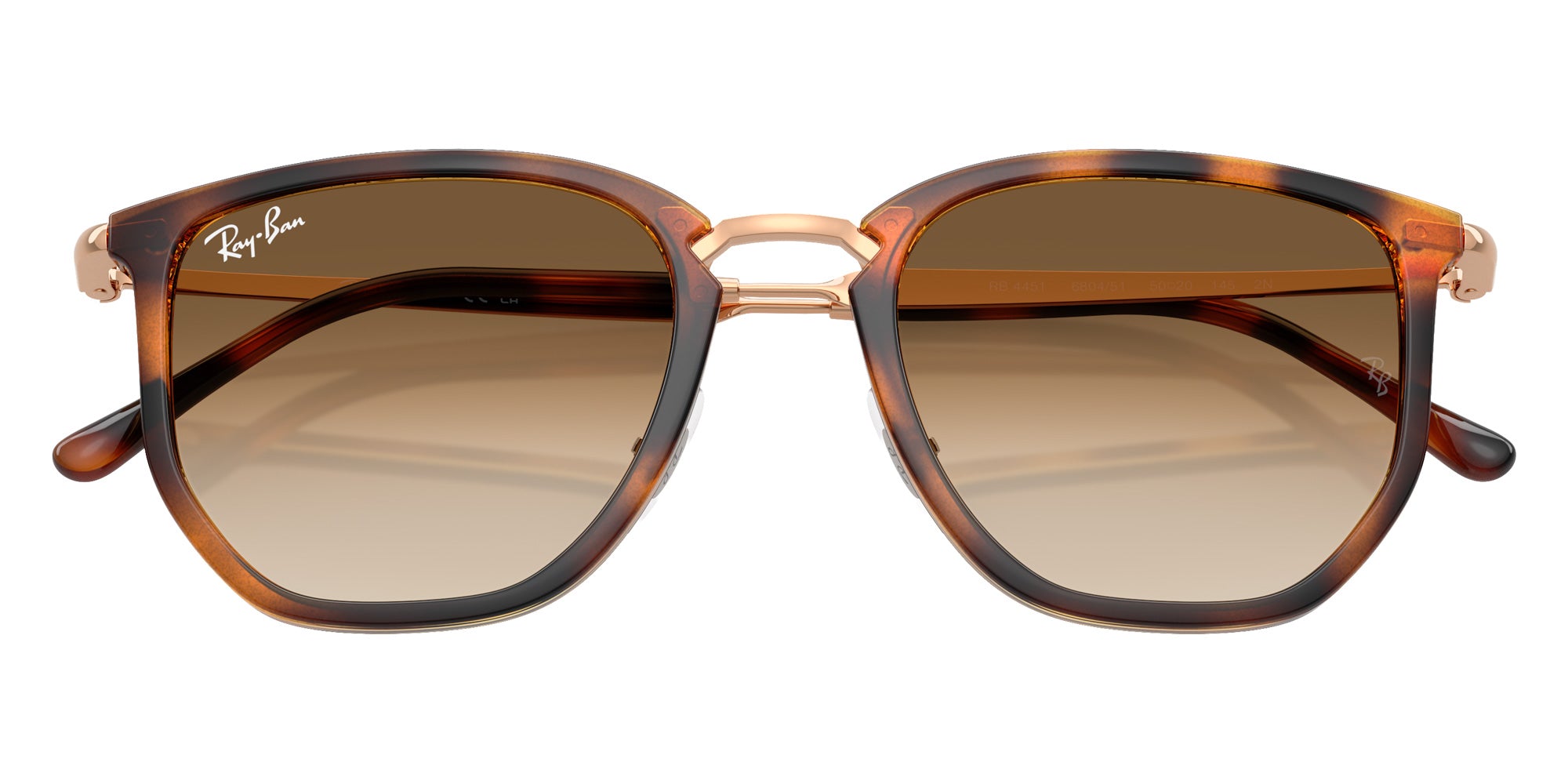 Ray-Ban® RB4451 RB4451 680451 53 Sunglasses - Rosegold