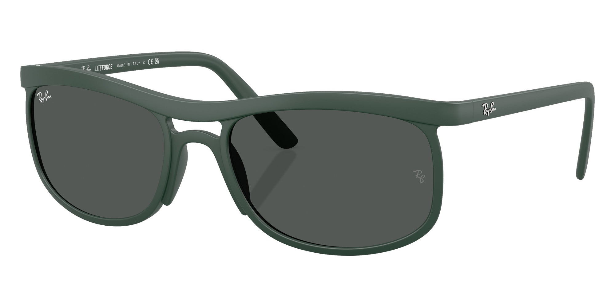Ray-Ban® RB4452 RB4452 601687 56 Sunglasses - Sand Green