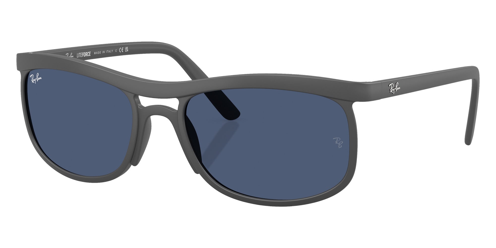 Ray-Ban® RB4452 RB4452 601780 59 Sunglasses - Sand Gray