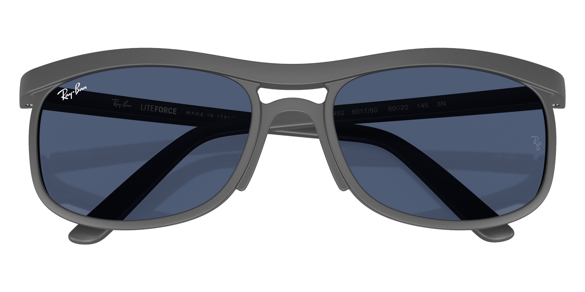 Ray-Ban® RB4452 RB4452 601780 59 Sunglasses - Sand Gray