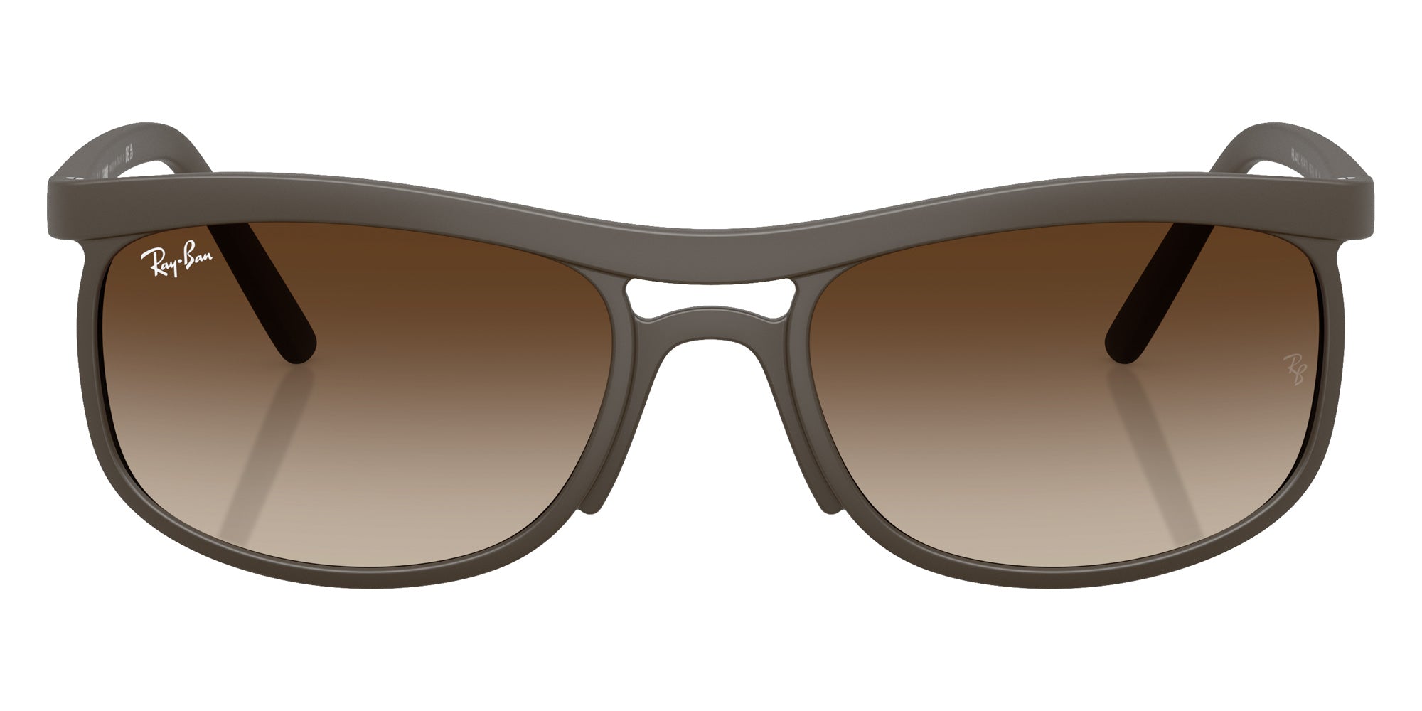 Ray-Ban® RB4452 RB4452 612413 56 Sunglasses - Sand Brown
