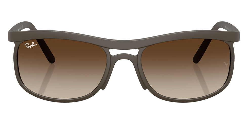 Ray-Ban® RB4452 RB4452 612413 56 Sunglasses - Sand Brown