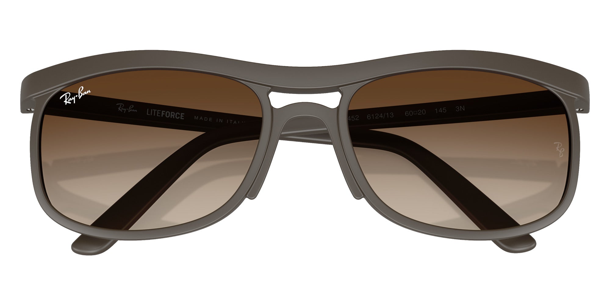 Ray-Ban® RB4452 RB4452 612413 56 Sunglasses - Sand Brown