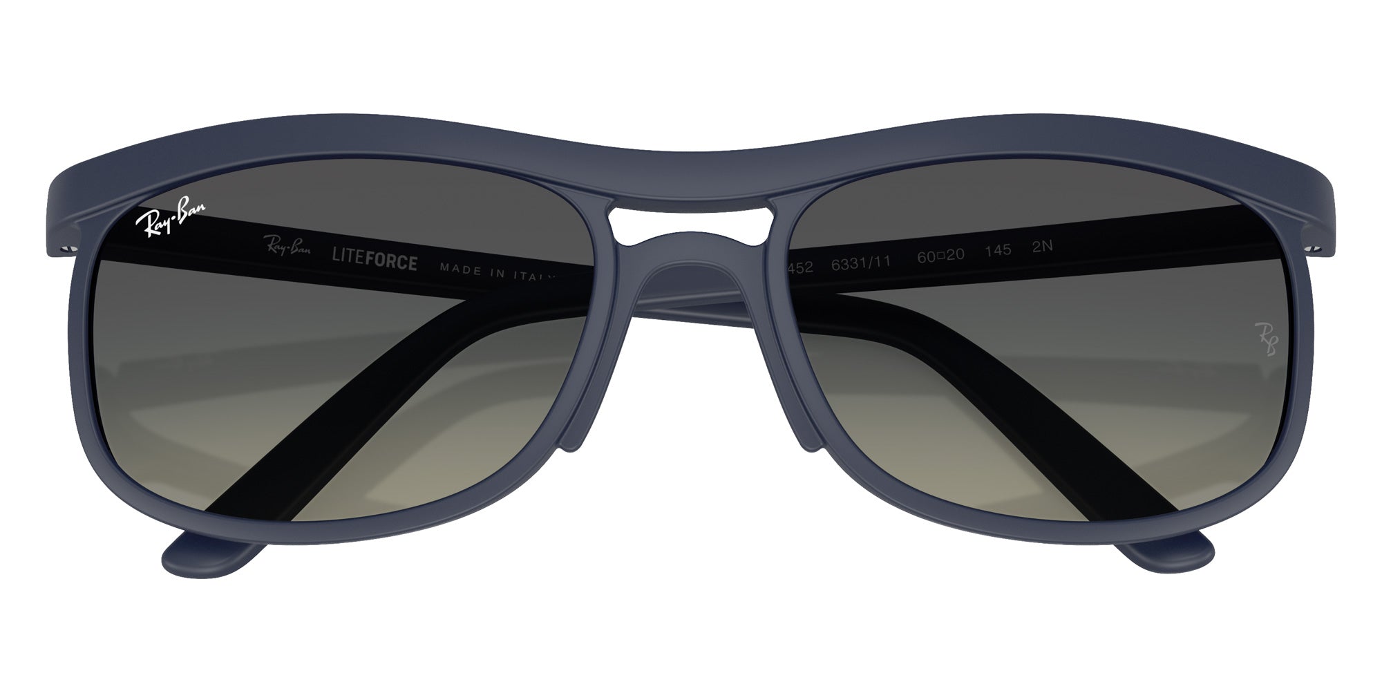 Ray-Ban® RB4452 RB4452 633111 59 Sunglasses - Sand Dark Blue