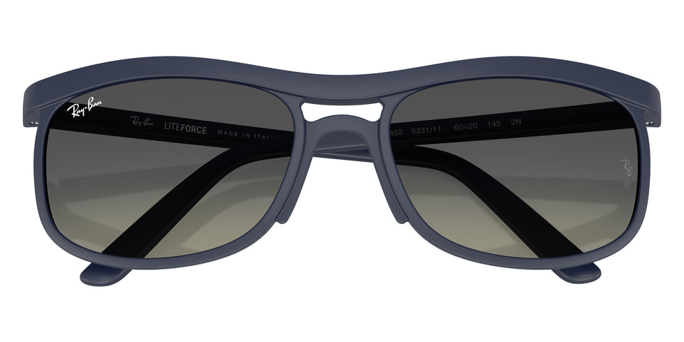 Ray-Ban® RB4452 RB4452 633111 59 Sunglasses - Sand Dark Blue