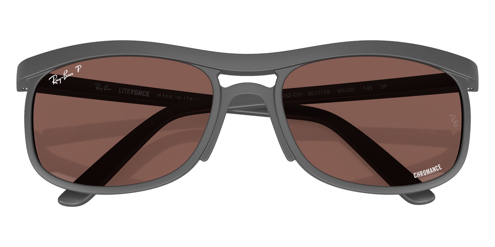Ray-Ban® RB4452CH RB4452CH 60171A 59 Sunglasses - Sand Gray