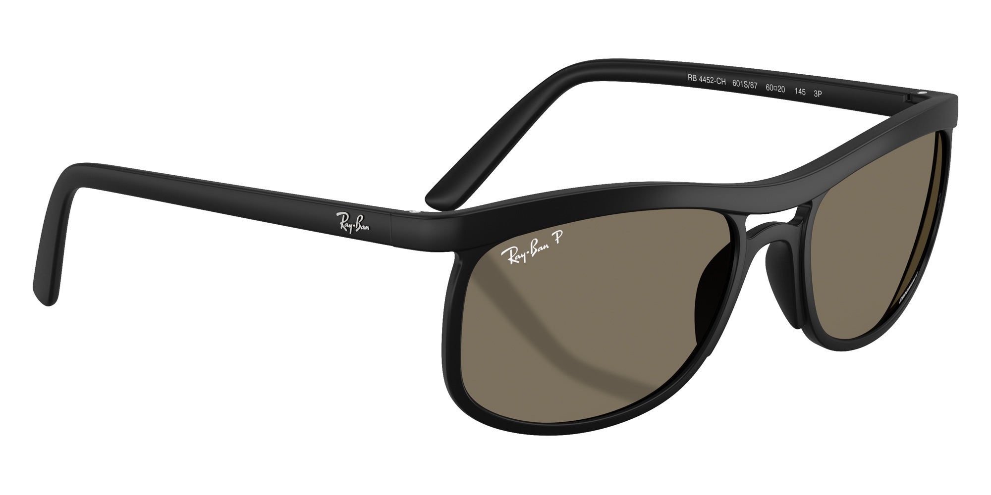 Ray-Ban® RB4452CH RB4452CH 601S87 59 Sunglasses - Sand Black
