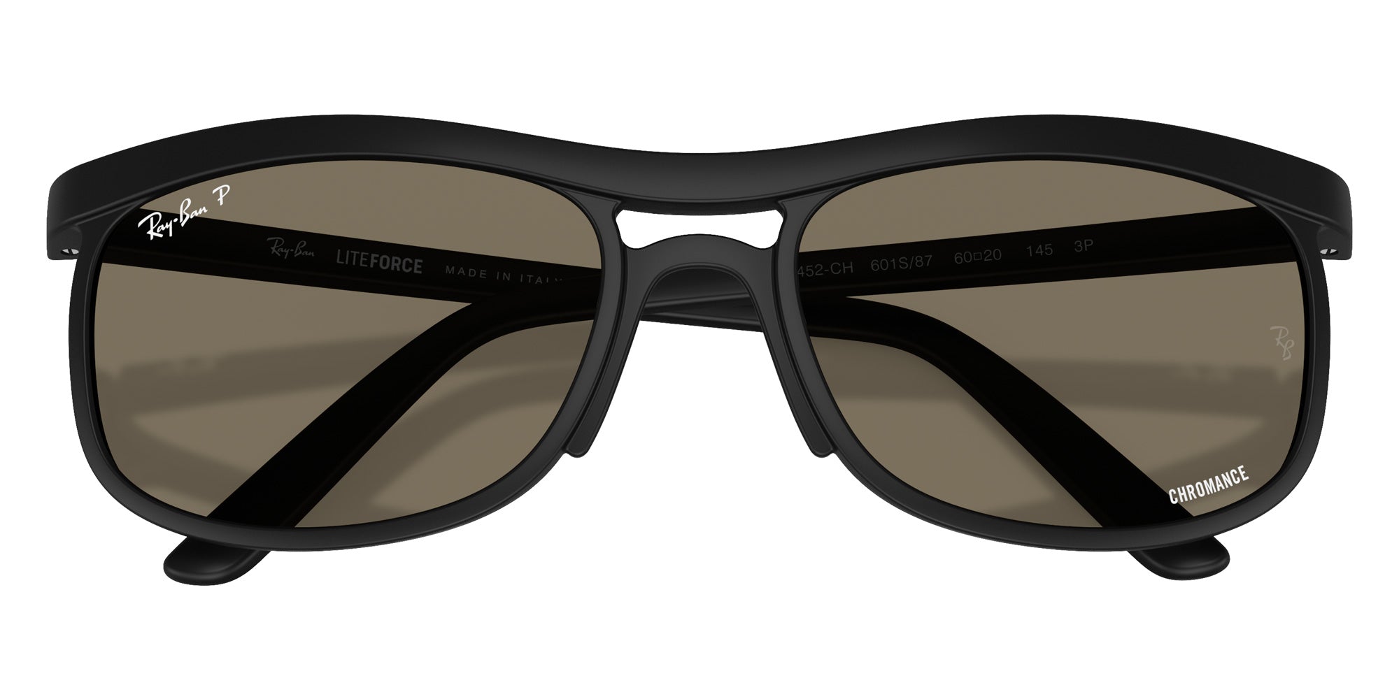 Ray-Ban® RB4452CH RB4452CH 601S87 59 Sunglasses - Sand Black