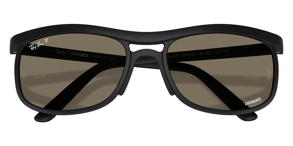 Ray-Ban® RB4452CH RB4452CH 601S87 59 Sunglasses - Sand Black