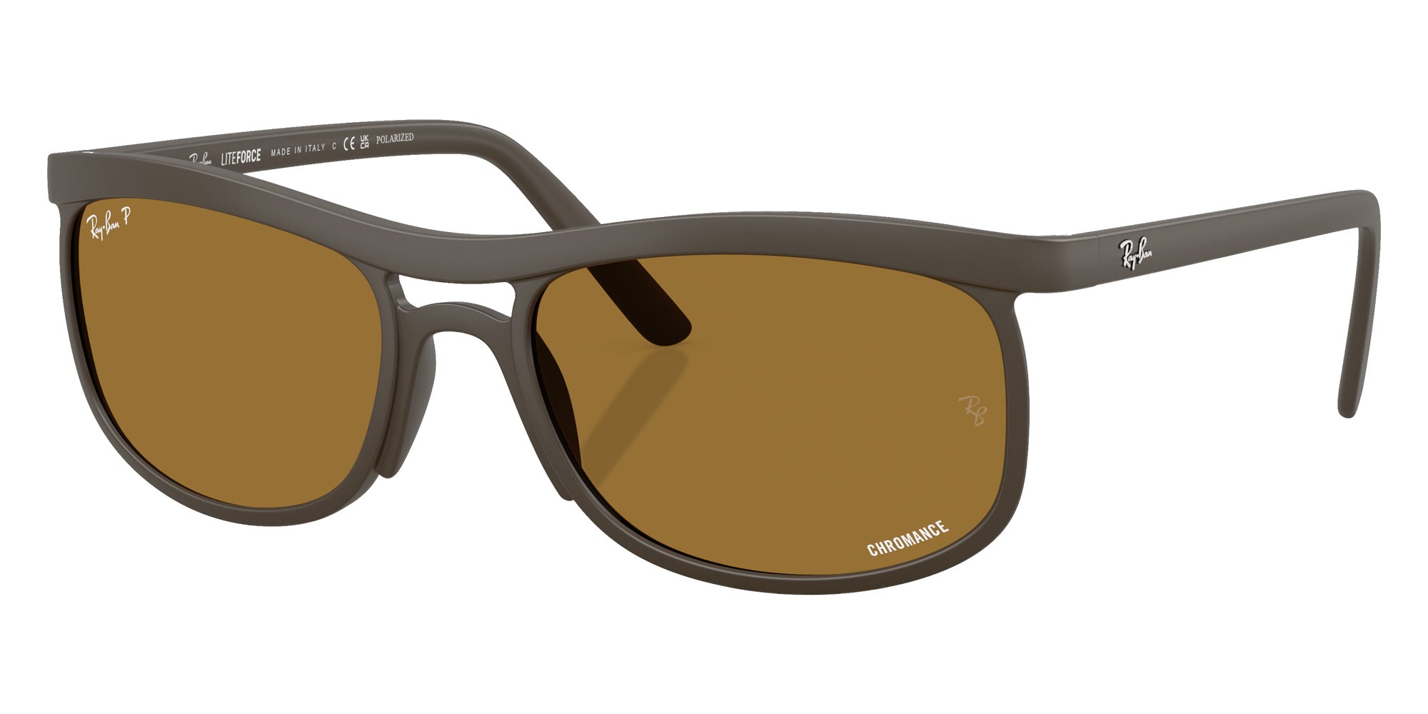 Ray-Ban® RB4452CH RB4452CH 612473 59 Sunglasses - Sand Brown