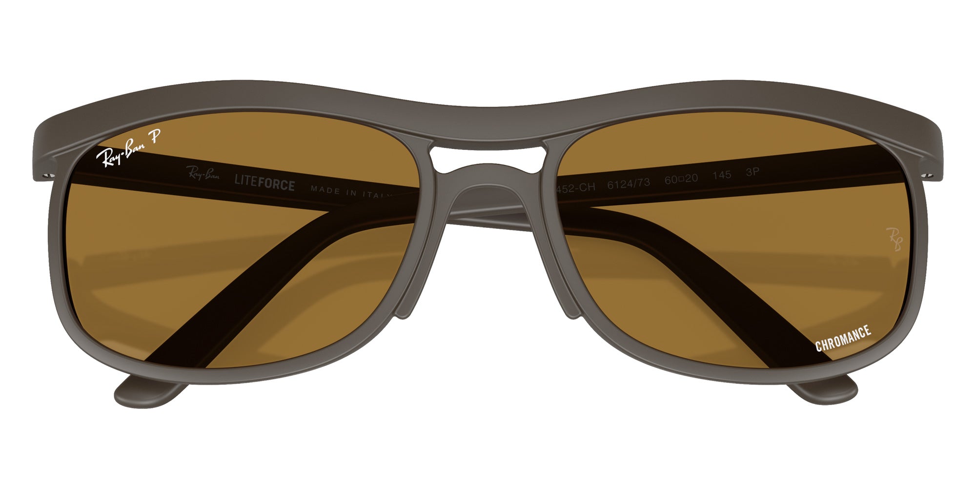 Ray-Ban® RB4452CH RB4452CH 612473 59 Sunglasses - Sand Brown