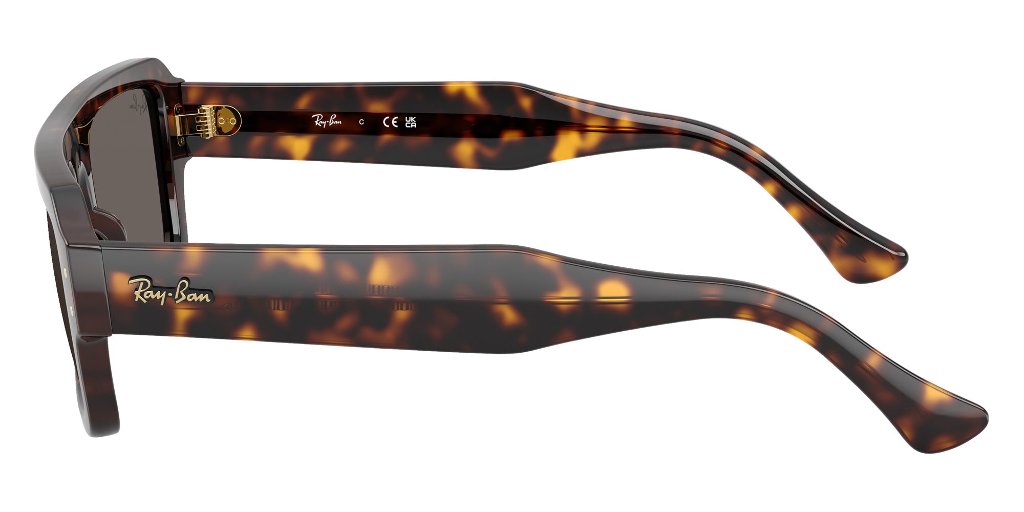 Ray-Ban® RB4454F RB4454F 1359B1 53 Sunglasses - Havana