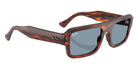 Ray-Ban® RB4454F RB4454F 139856 53 Sunglasses - Striped Havana