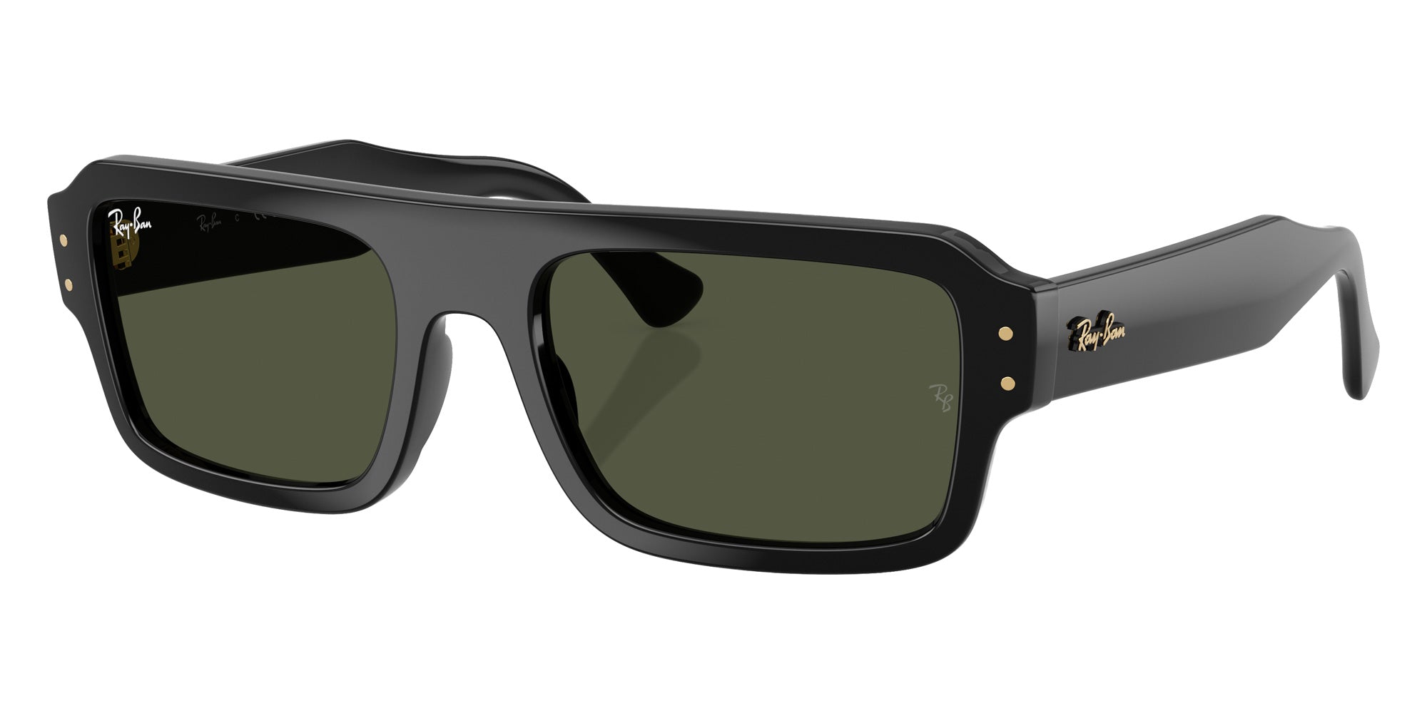 Ray-Ban® RB4454F RB4454F 667731 53 Sunglasses - Black