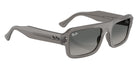 Ray-Ban® RB4454F RB4454F 680571 53 Sunglasses - Transparent Gray