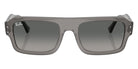 Ray-Ban® RB4454F RB4454F 680571 53 Sunglasses - Transparent Gray