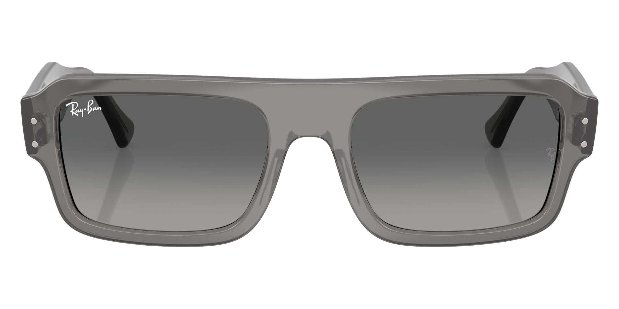 Ray-Ban® RB4454F RB4454F 680571 53 Sunglasses - Transparent Gray