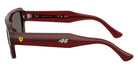 Ray-Ban® RB4454M RB4454M F710B1 56 Sunglasses - Red Transparent
