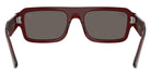 Ray-Ban® RB4454M RB4454M F710B1 56 Sunglasses - Red Transparent