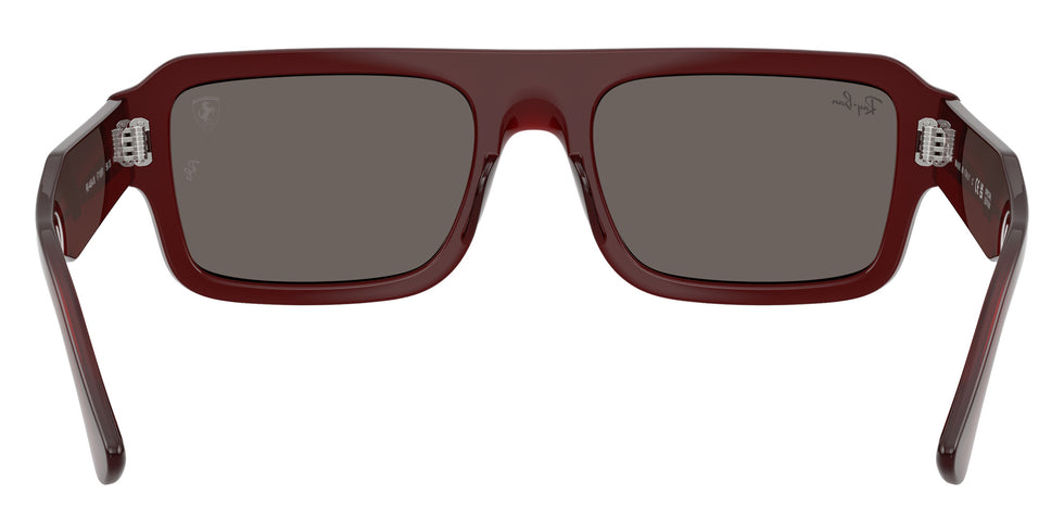 Ray-Ban® RB4454M RB4454M F710B1 56 Sunglasses - Red Transparent