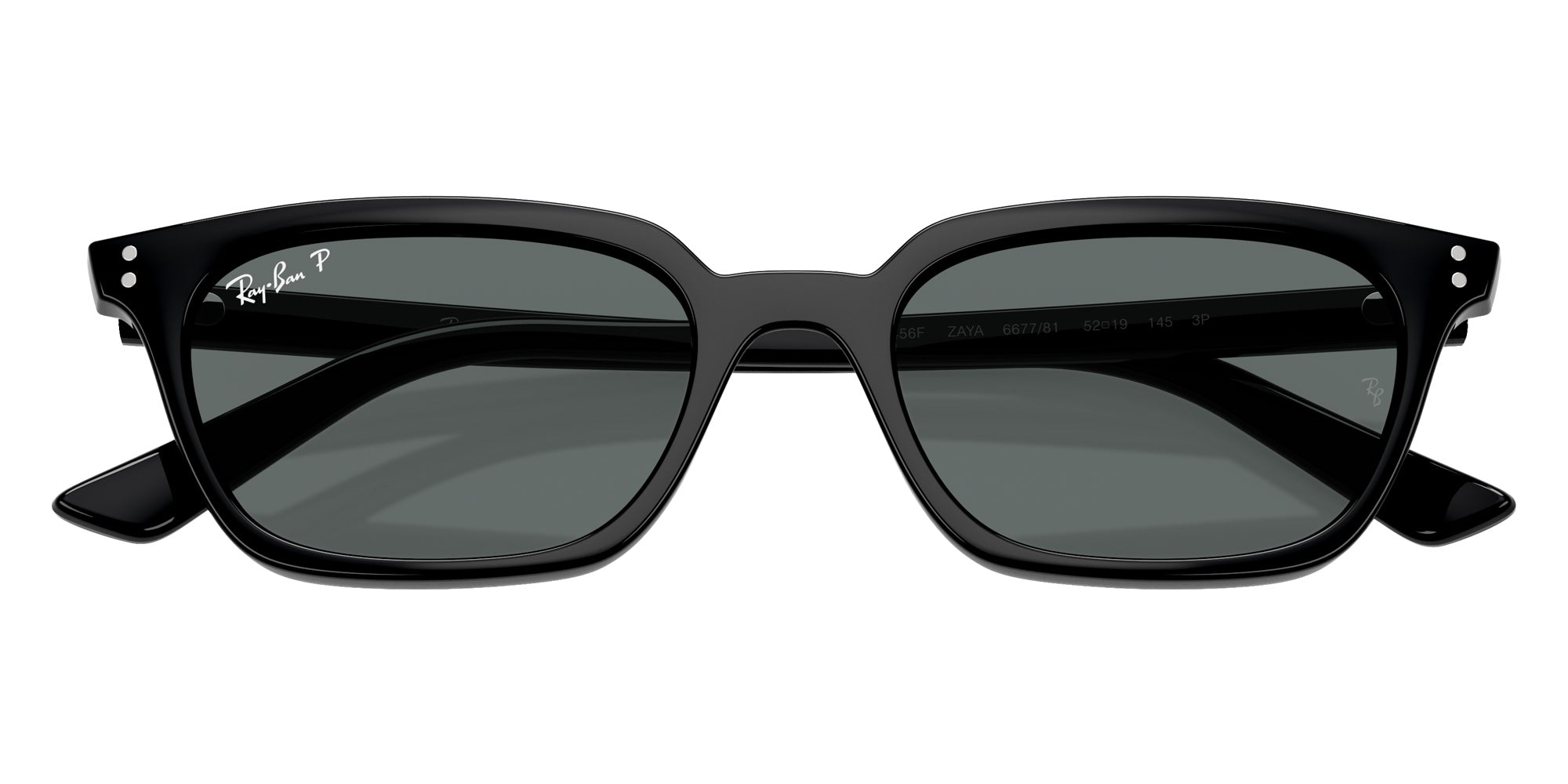 Ray-Ban® RB4456F RB4456F 667781 52 Sunglasses - Black