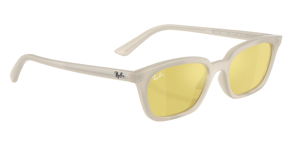 Ray-Ban® RB4456F RB4456F 68086D 52 Sunglasses - Cloudy Warm White