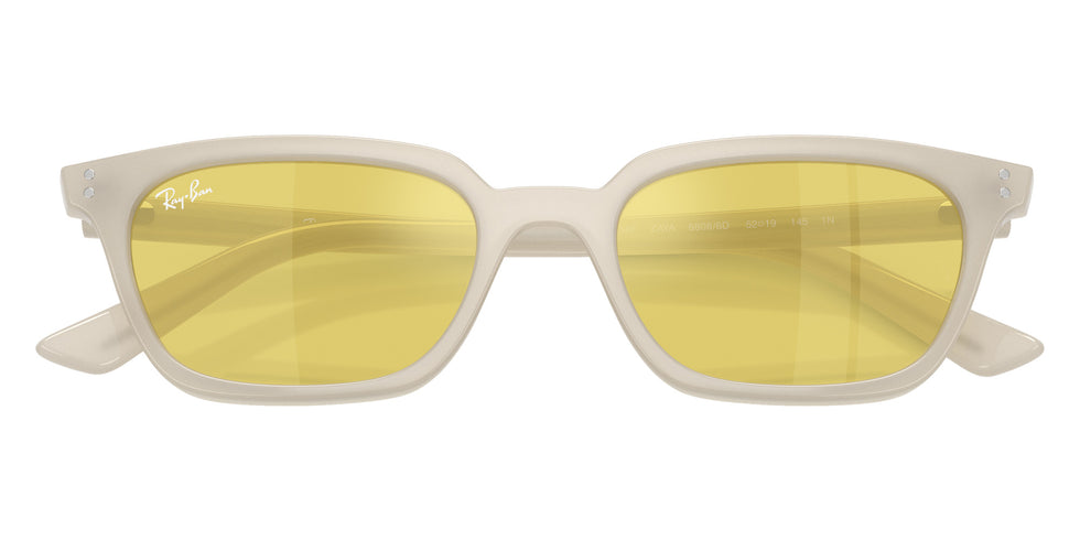 Ray-Ban® RB4456F RB4456F 68086D 52 Sunglasses - Cloudy Warm White