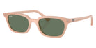 Ray-Ban® RB4456F RB4456F 681182 52 Sunglasses - Cloudy Natural Pink