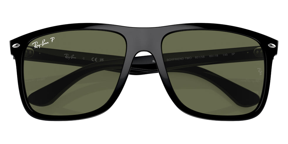 Ray-Ban® RB4547 RB4547 601/58 60 Sunglasses - Black