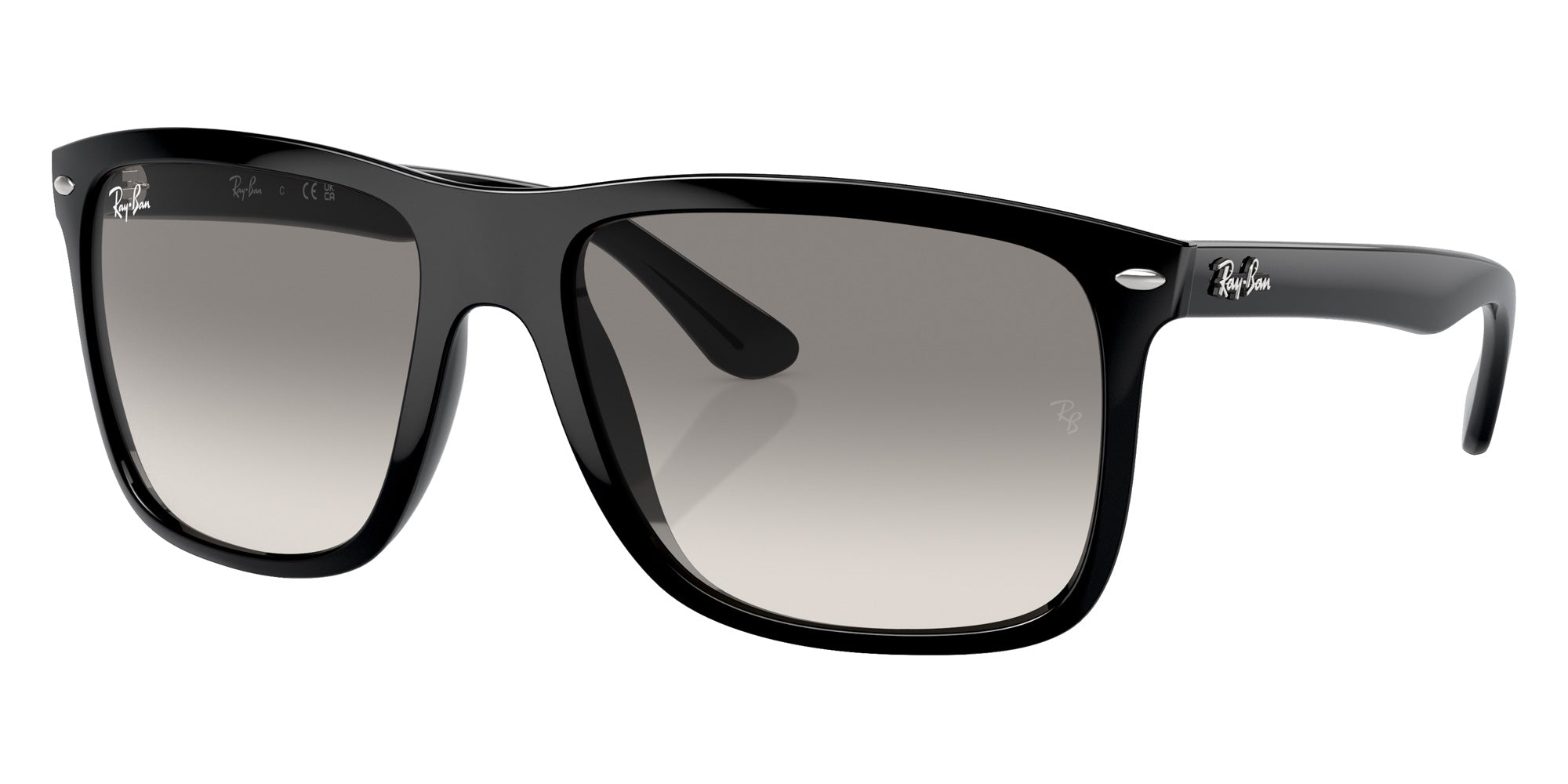 Ray-Ban® RB4547F RB4547F 601/32 60 Sunglasses - Black